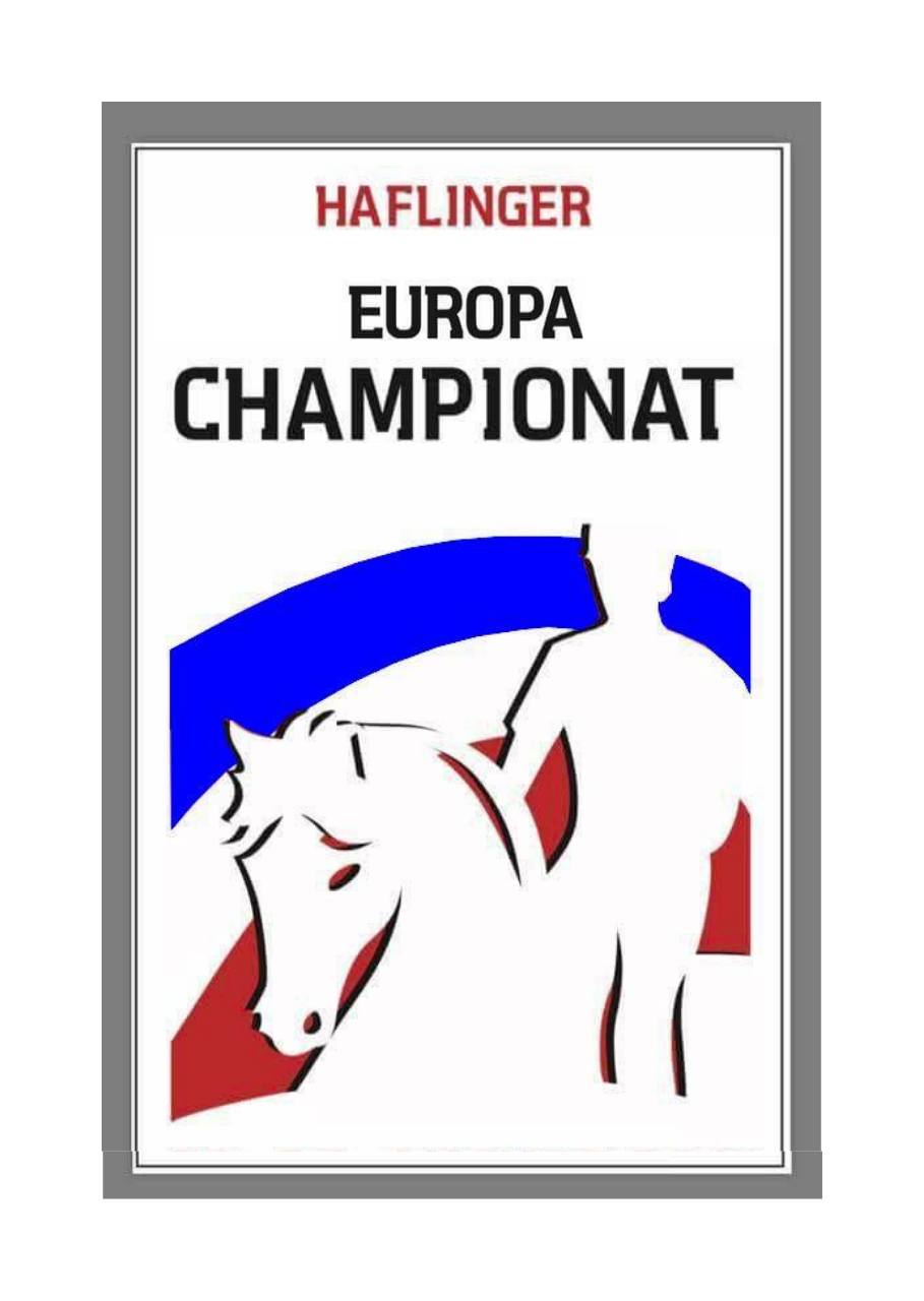 Meeting Championnats d’Europe Haflinger 2024