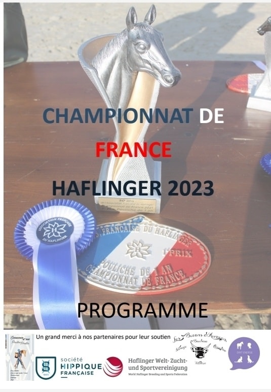 Programme du Championnat de France 2023
